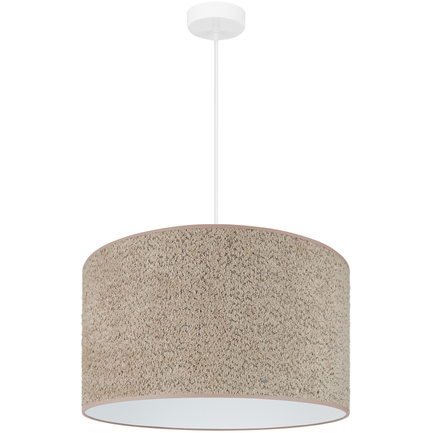 Brilagi - Lustra ar auklu BOUCLE ROLLER 1xE27/15W/230V d. 50 cm brūna