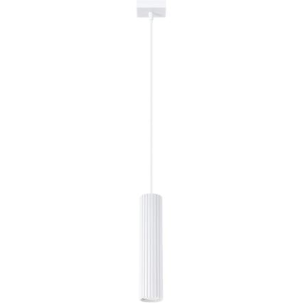 Brilagi - Lustra ar auklu CRESTO 1xGU10/10W/230V balta