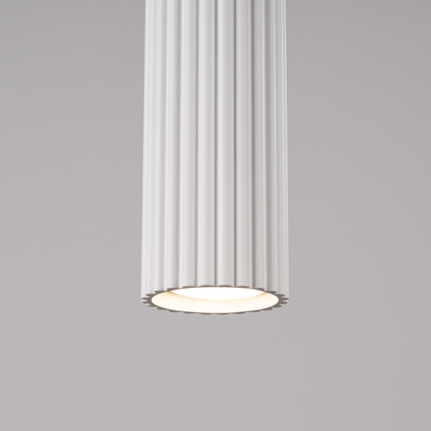 Brilagi - Lustra ar auklu CRESTO 1xGU10/10W/230V balta