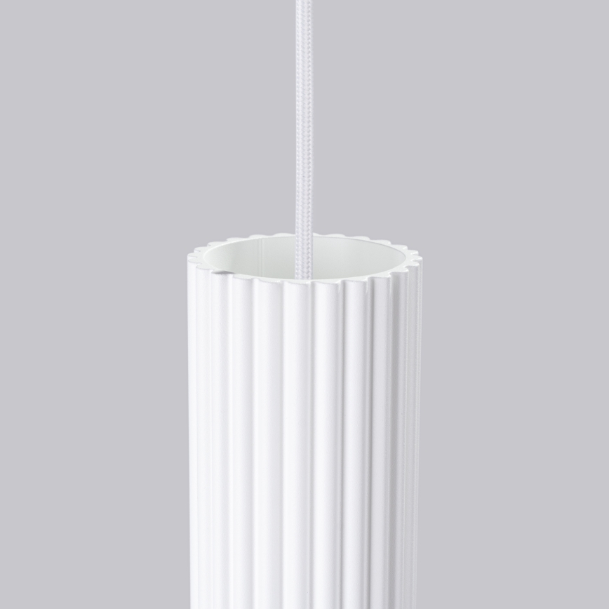 Brilagi - Lustra ar auklu CRESTO 1xGU10/10W/230V balta