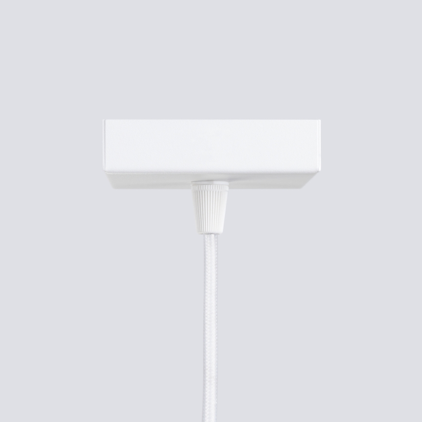 Brilagi - Lustra ar auklu CRESTO 1xGU10/10W/230V balta