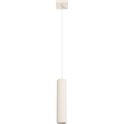 Brilagi - Lustra ar auklu CRESTO 1xGU10/10W/230V krēmkrāsa