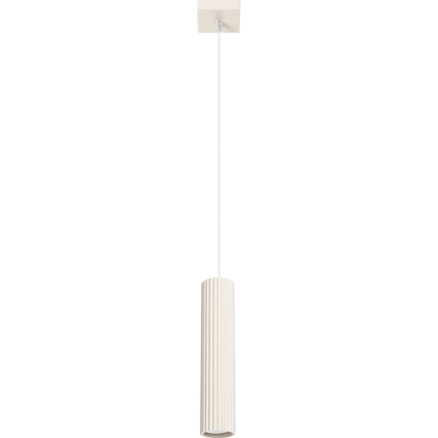 Brilagi - Lustra ar auklu CRESTO 1xGU10/10W/230V krēmkrāsa