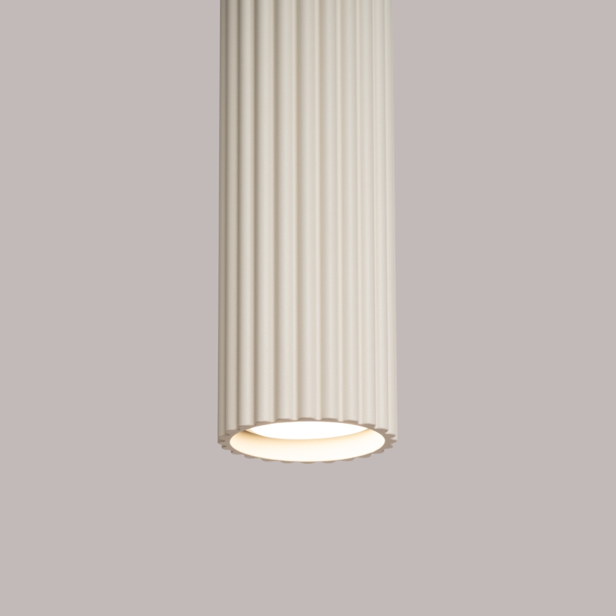 Brilagi - Lustra ar auklu CRESTO 1xGU10/10W/230V krēmkrāsa