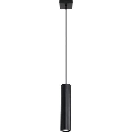 Brilagi - Lustra ar auklu CRESTO 1xGU10/10W/230V melna