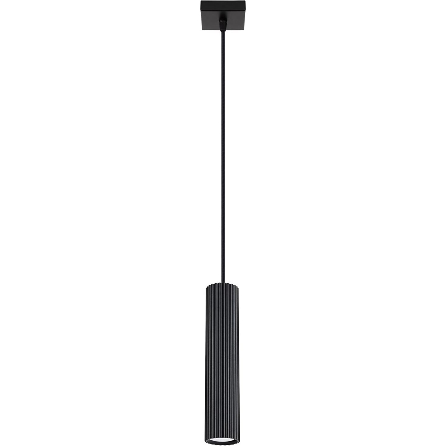 Brilagi - Lustra ar auklu CRESTO 1xGU10/10W/230V melna