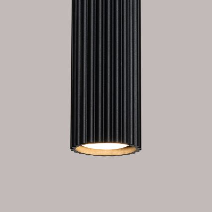 Brilagi - Lustra ar auklu CRESTO 1xGU10/10W/230V melna