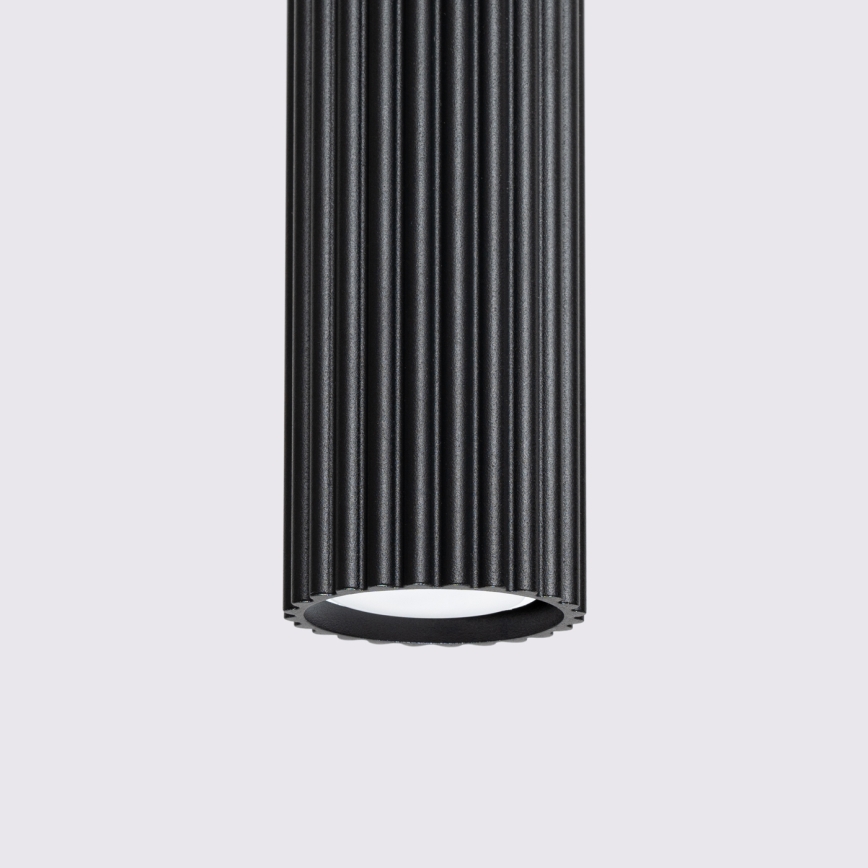 Brilagi - Lustra ar auklu CRESTO 1xGU10/10W/230V melna