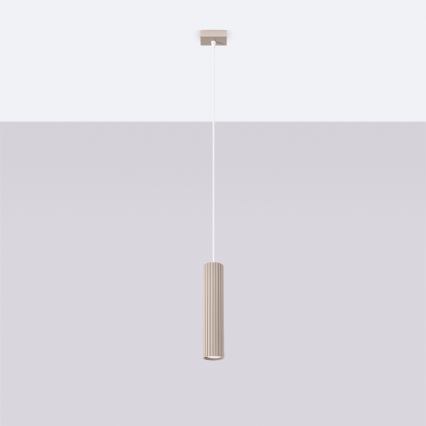 Brilagi - Lustra ar auklu CRESTO 1xGU10/10W/230V taupe