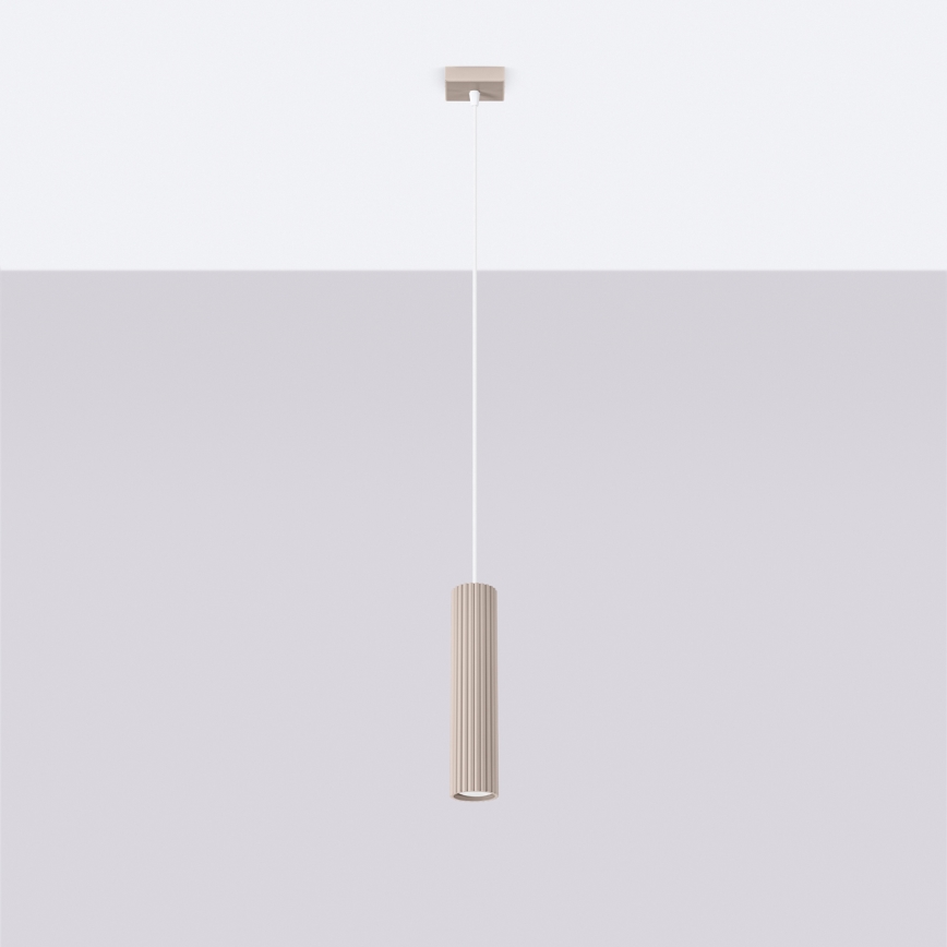 Brilagi - Lustra ar auklu CRESTO 1xGU10/10W/230V taupe
