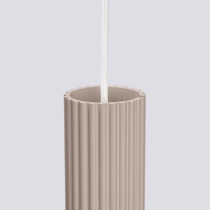Brilagi - Lustra ar auklu CRESTO 1xGU10/10W/230V taupe