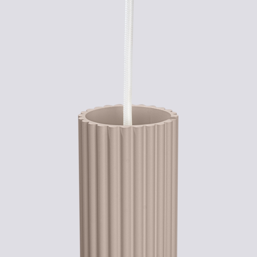 Brilagi - Lustra ar auklu CRESTO 1xGU10/10W/230V taupe