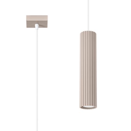 Brilagi - Lustra ar auklu CRESTO 1xGU10/10W/230V taupe
