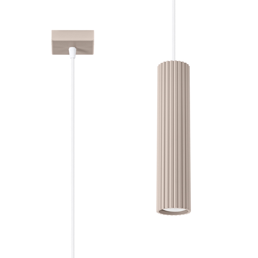 Brilagi - Lustra ar auklu CRESTO 1xGU10/10W/230V taupe