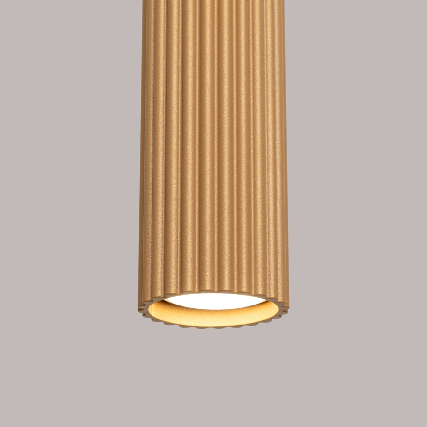 Brilagi - Lustra ar auklu CRESTO 1xGU10/10W/230V zelta