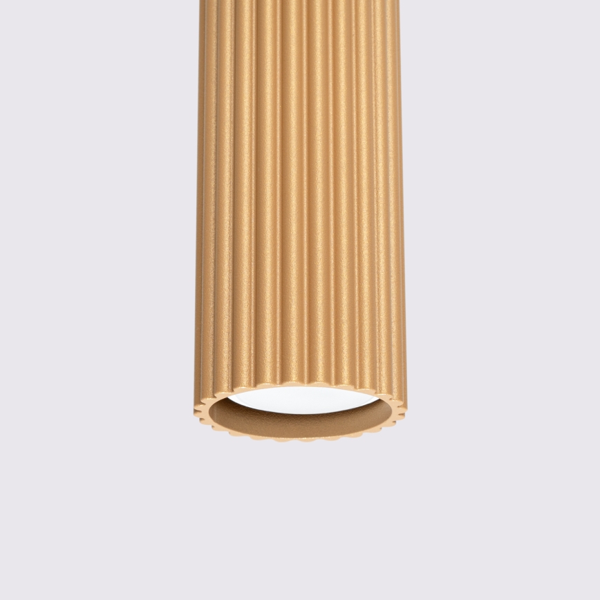 Brilagi - Lustra ar auklu CRESTO 1xGU10/10W/230V zelta