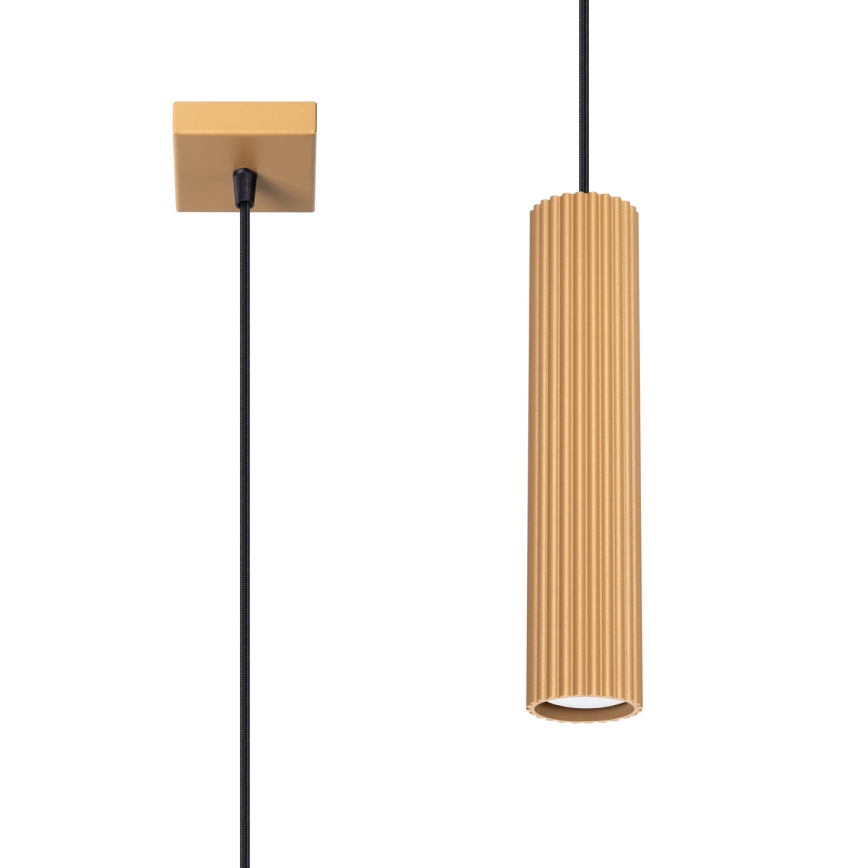 Brilagi - Lustra ar auklu CRESTO 1xGU10/10W/230V zelta