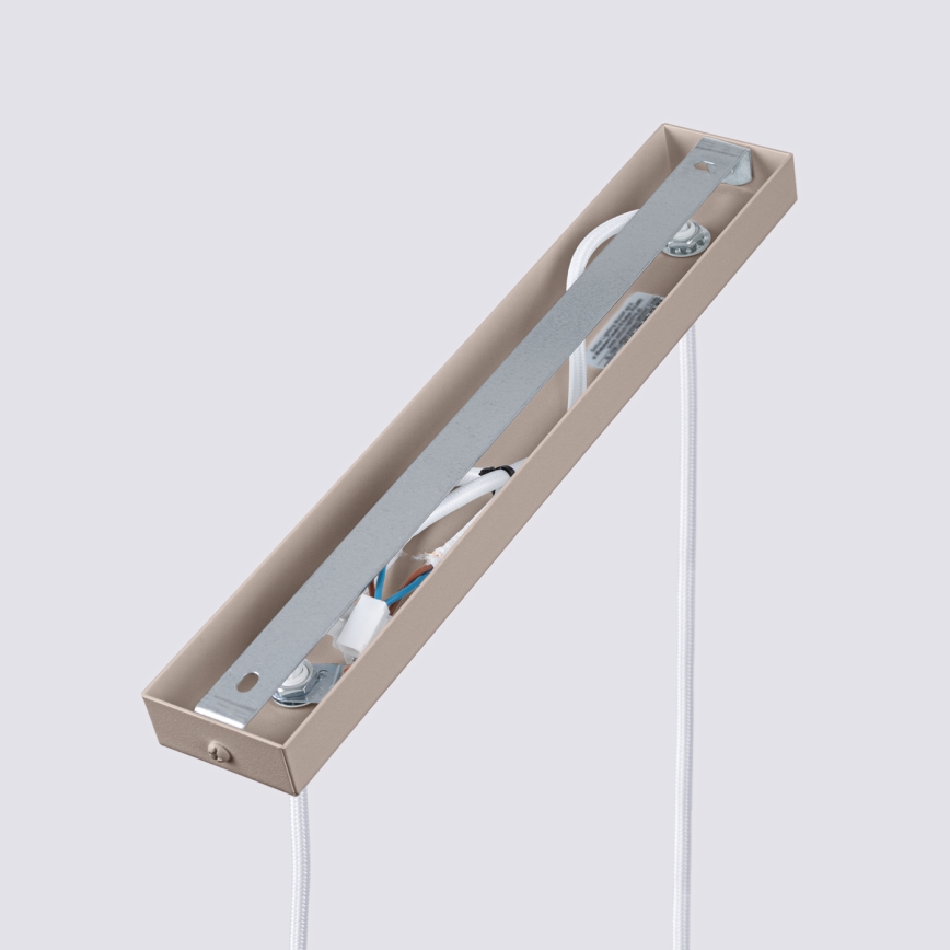 Brilagi - Lustra ar auklu CRESTO 2xGU10/10W/230V taupe