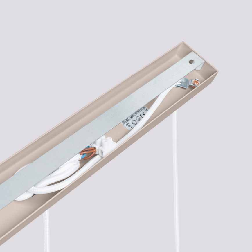 Brilagi - Lustra ar auklu CRESTO 3xGU10/10W/230V taupe