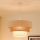Brilagi - Lustra ar auklu DENVER LUNETA 1xE27/15W/230V d. 45 cm bēša/brūna/krēmkrāsa