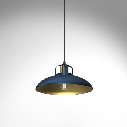Brilagi - Lustra ar auklu FLAMENGO 1xE27/60W/230V zila