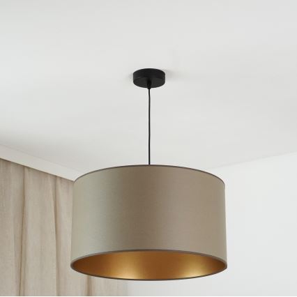 Brilagi - Lustra ar auklu OREGON ROLLER VEGE 1xE27/15W/230V d. 45 cm pelēka