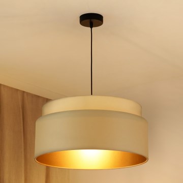 Brilagi - Lustra ar auklu OREGON VEGE 1xE27/15W/230V d. 45 cm bēša