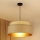Brilagi - Lustra ar auklu OREGON VEGE 1xE27/15W/230V d. 45 cm bēša