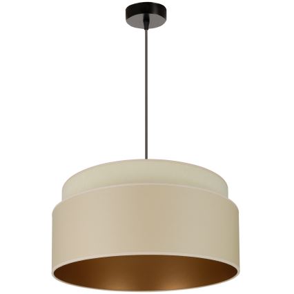 Brilagi - Lustra ar auklu OREGON VEGE 1xE27/15W/230V d. 45 cm bēša