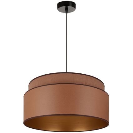 Brilagi - Lustra ar auklu OREGON VEGE 1xE27/15W/230V d. 45 cm brūna