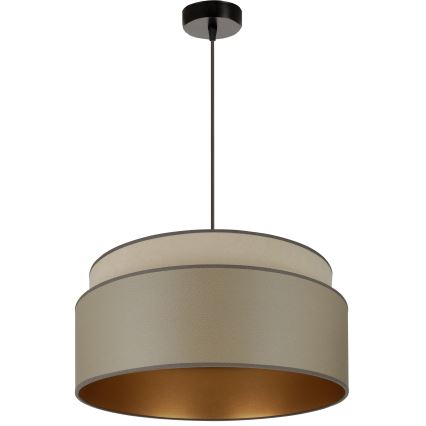 Brilagi - Lustra ar auklu OREGON VEGE 1xE27/15W/230V d. 45 cm pelēka