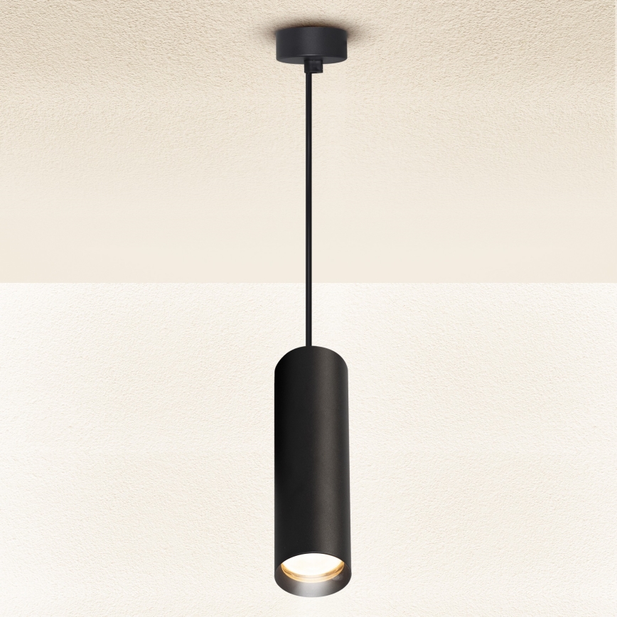 Brilagi - Lustra ar auklu SELE 1xGU10/30W/230V melna