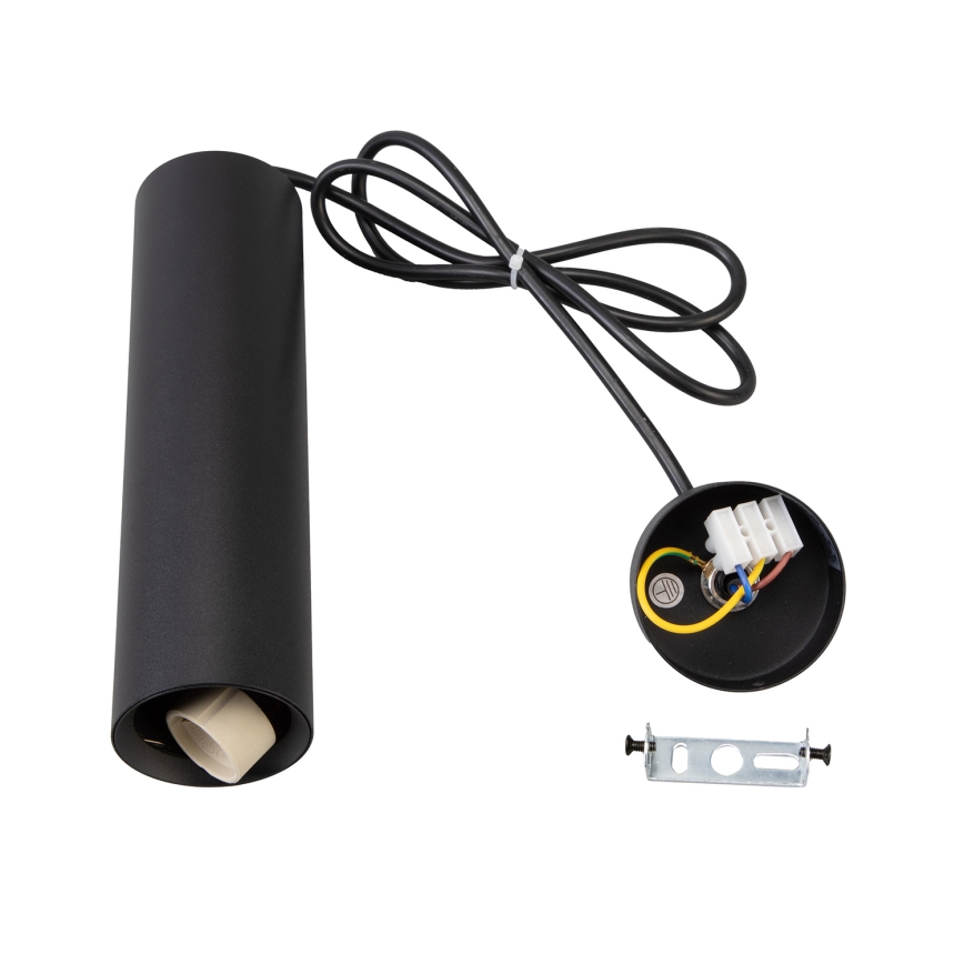 Brilagi - Lustra ar auklu SELE 1xGU10/30W/230V melna