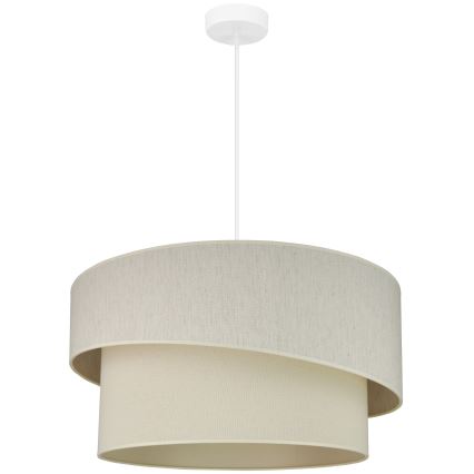Brilagi - Lustra ar auklu SHINE 1xE27/15W/230V d. 50 cm krēmkrāsa