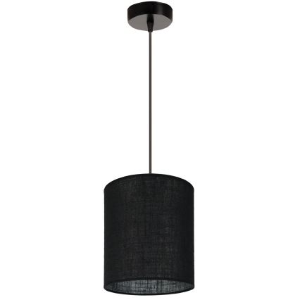 Brilagi - Lustra ar auklu TUBES 1xE27/15W/230V d. 20 cm melna