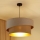 Brilagi - Lustra ar auklu VEGAS SHINE 1xE27/15W/230V d. 50 cm krēmkrāsa/bēša