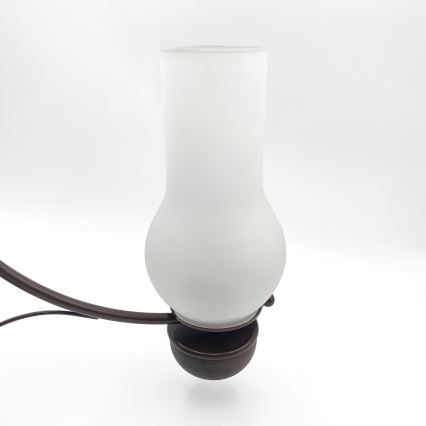 Brilagi - Lustra ar ķēdi COTTAGE 5xE14/40W/230V ozols/balta