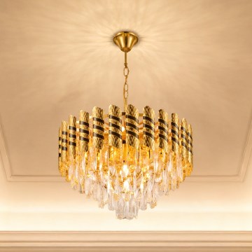 Brilagi - Lustra ar ķēdi CRISTAL 5xE14/40W/230V Ø 38 cm