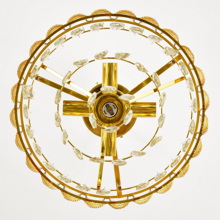 Brilagi - Lustra ar ķēdi CRISTAL 5xE14/40W/230V Ø 38 cm