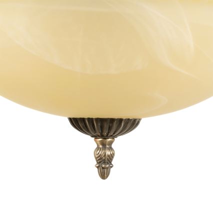 BRILAGI - Lustra ar ķēdi DAHLIA 9xE27/40W/230V Ø 74 cm misiņš