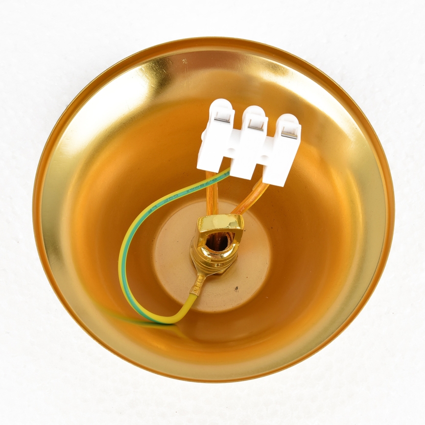 Brilagi - Lustra ar ķēdi ECLIPSE 5xE14/10W/230V Ø 38 cm zelta