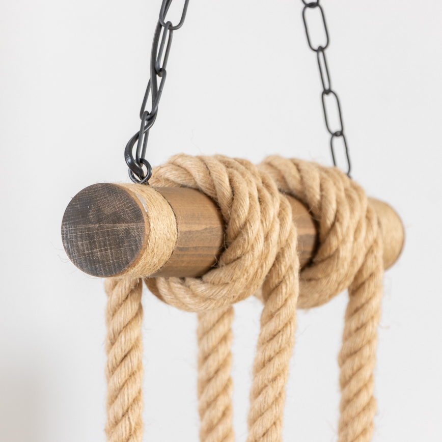 Brilagi - Lustra ar ķēdi KOS 4xE27/60W/230V dižskābardis