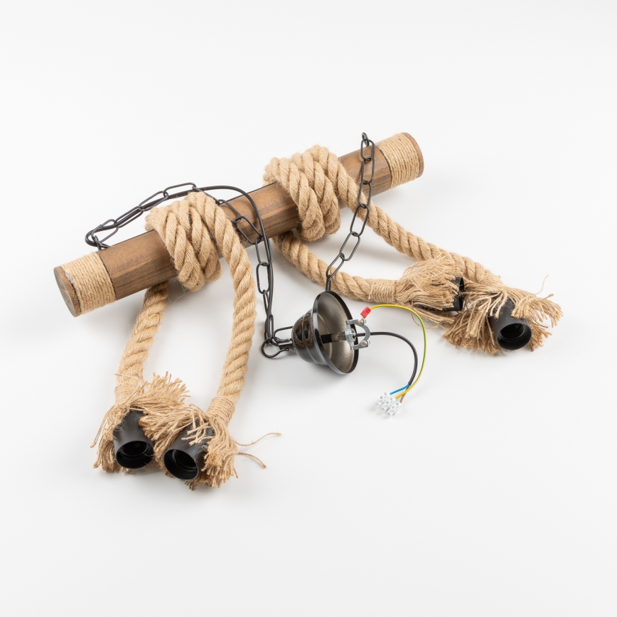 Brilagi - Lustra ar ķēdi KOS 4xE27/60W/230V dižskābardis