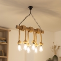 BRILAGI - Lustra ar ķēdi KOS 6xE27/60W/230V dižskābardis