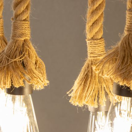 Brilagi - Lustra ar ķēdi KOS 6xE27/60W/230V dižskābardis