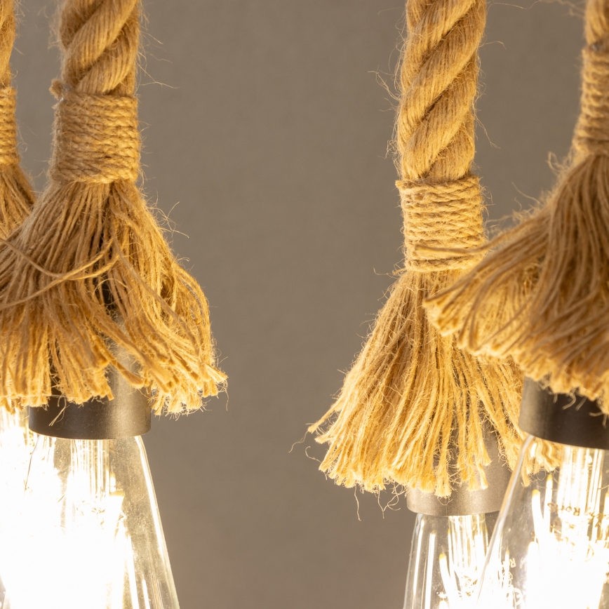 Brilagi - Lustra ar ķēdi KOS 6xE27/60W/230V dižskābardis