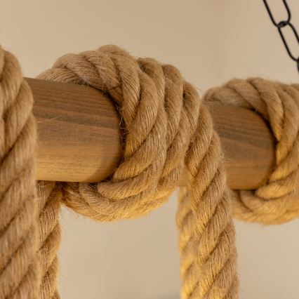 Brilagi - Lustra ar ķēdi KOS 6xE27/60W/230V dižskābardis