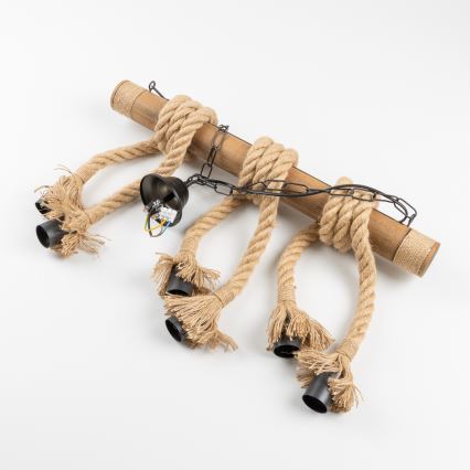 Brilagi - Lustra ar ķēdi KOS 6xE27/60W/230V dižskābardis