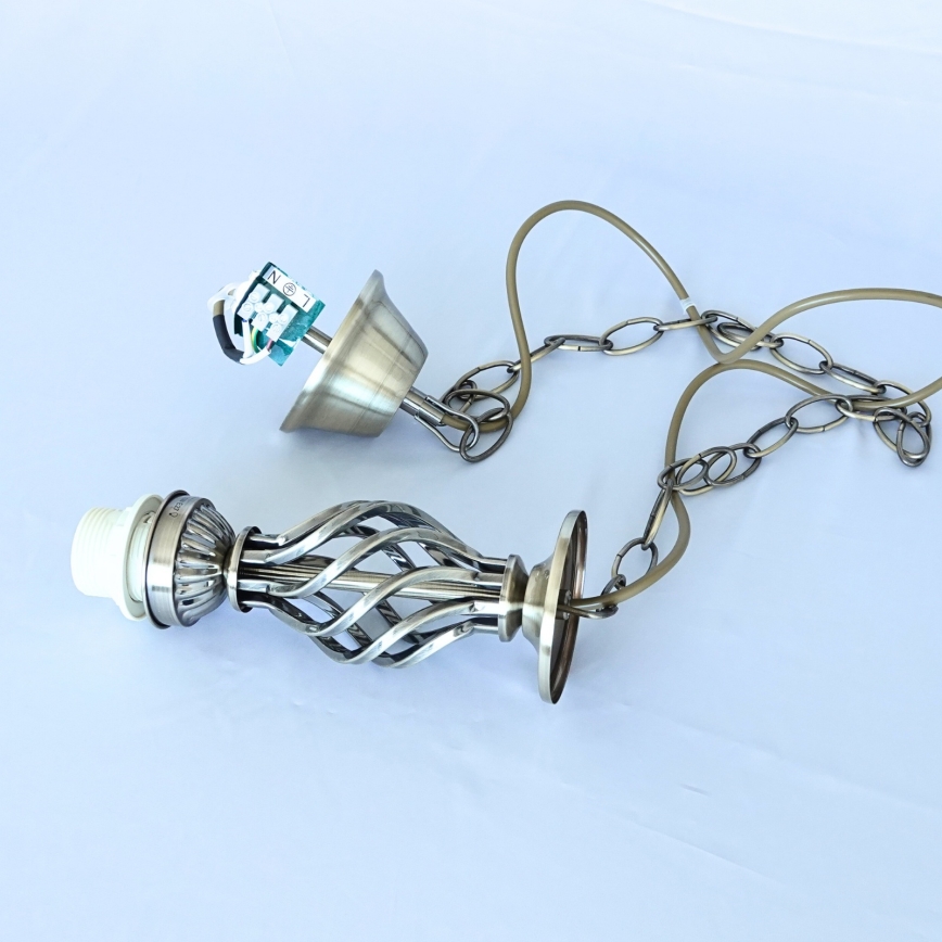 Brilagi - Lustra ar ķēdi NOSTALGIA 1xE27/60W/230V