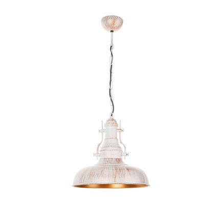 Brilagi - Lustra ar ķēdi PYRONIC 1xE27/40W/230V Ø 32 cm krēmkrāsa/patina